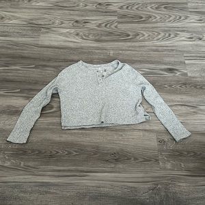 T&B Nordstrom girls grey long sleeve